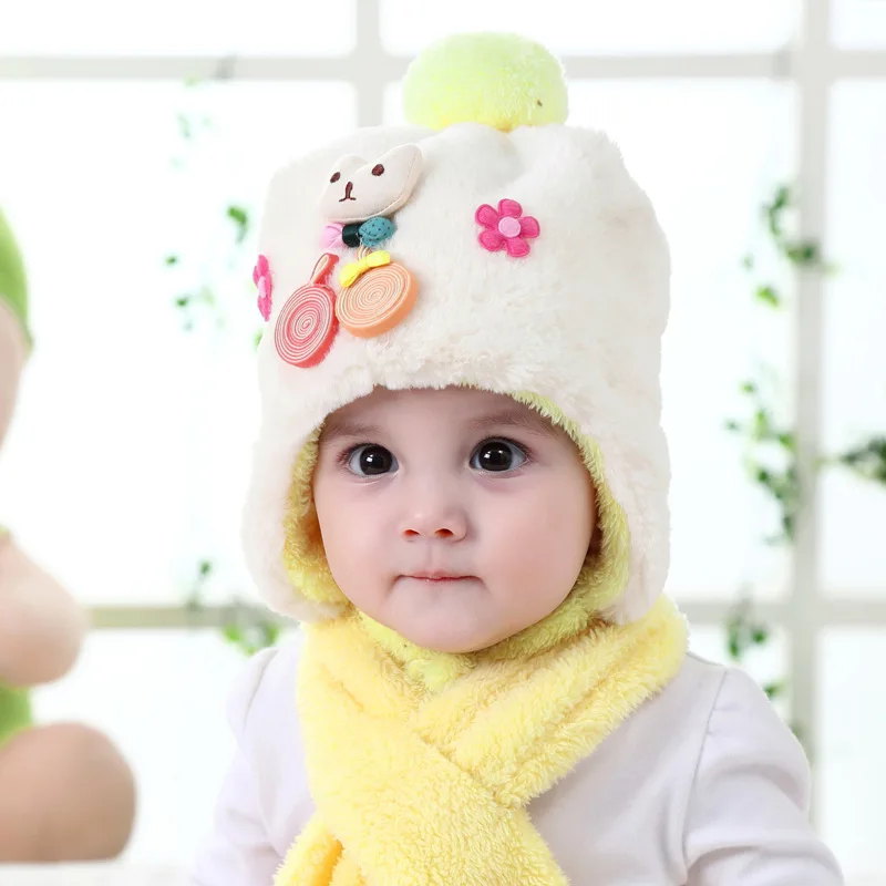 2 шт./компл. зимний теплый детский Рождественский плюшевый шарф с Санта Клаусом +