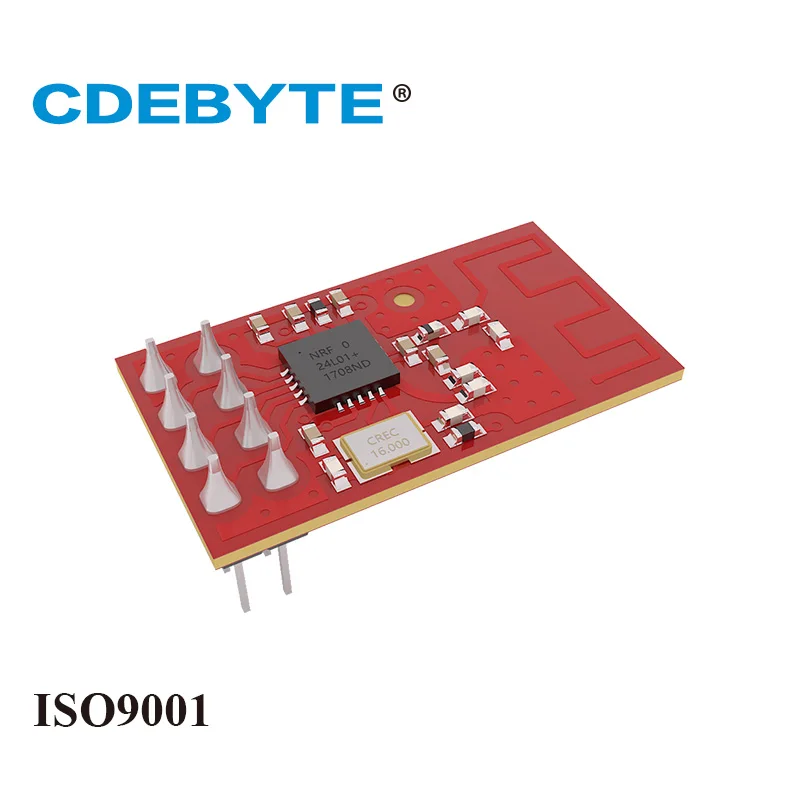 10 шт. радиоприемник приемопередатчик nRF24L01P 2 4 ГГц SPI nRF24L01 SMD модуль|Детали