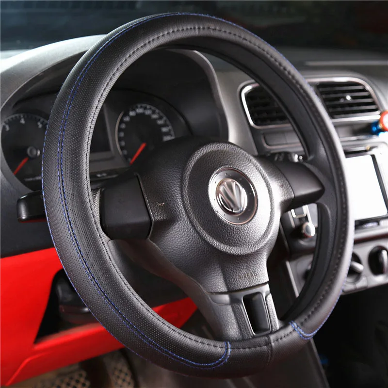 Чехол рулевого колеса автомобиля кожаные аксессуары для Daewoo gentra nexia lanos lacetti matiz