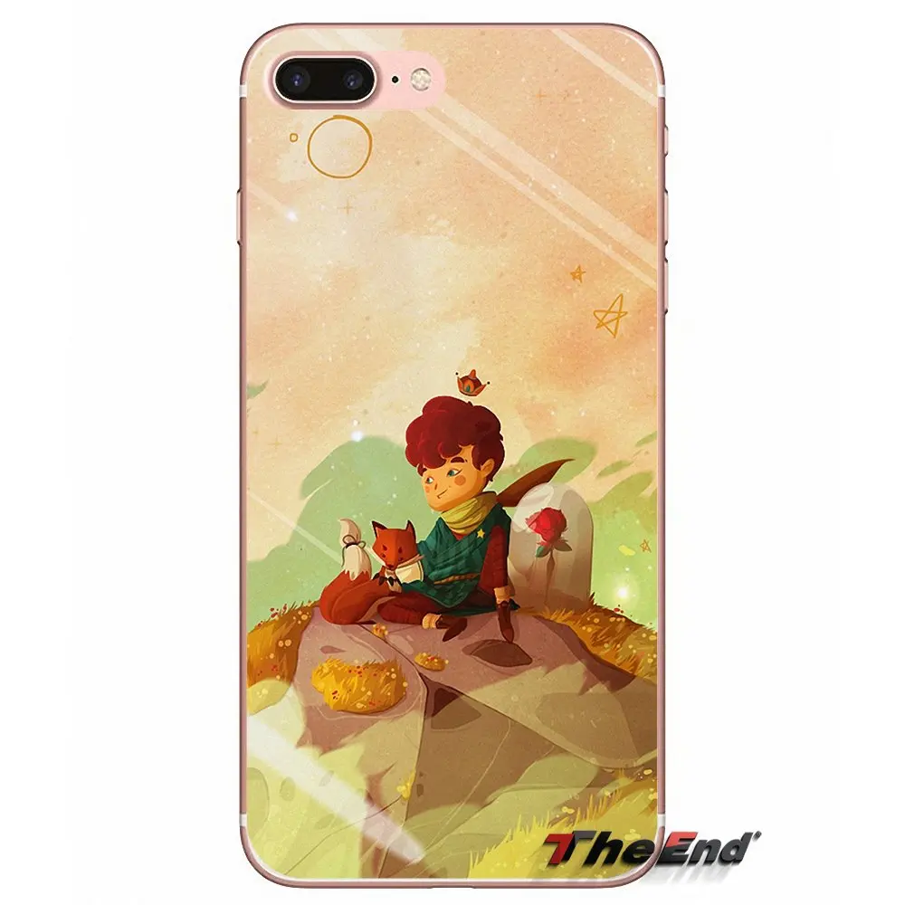 Чехол для Samsung Galaxy S3 S4 S5 MINI S6 S7 edge S8 Plus Note 2 3 4 5 Grand Core Prime Маленький принц лиса|case plus|for