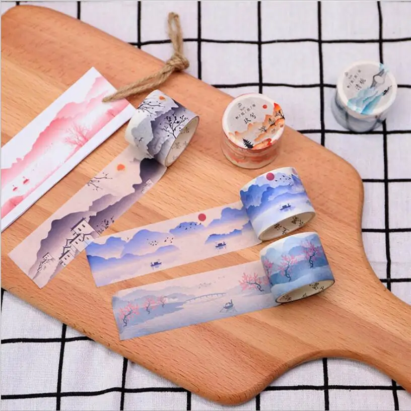 30 мм * 5 м китайская Ретро Серия старинная васи лента бумага сделай сам