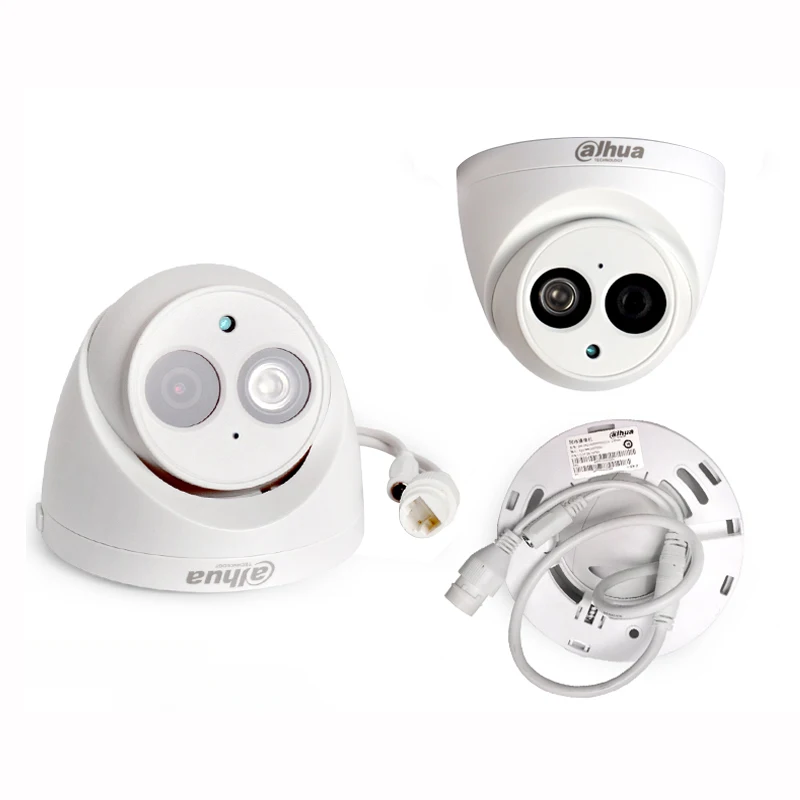 Dahua 4MP 6MP POE IP камера IPC HDW4433C A HDW4631C ик встроенный микрофон H.265 сетевая