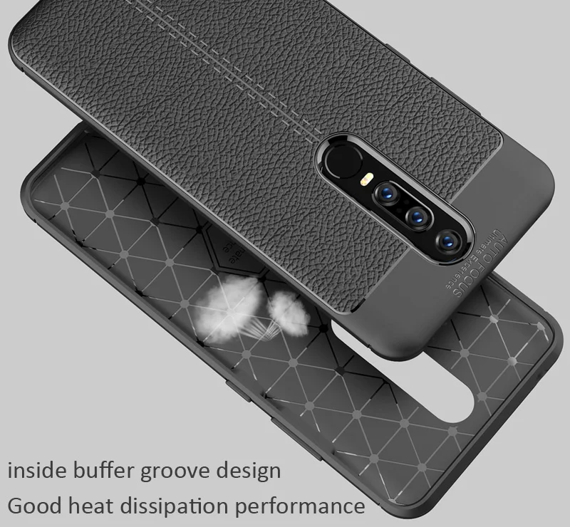 Матовый Мягкий силиконовый чехол из ТПУ для Huawei Mate RS кожаный с текстурой