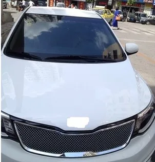 Передняя решетка радиатора для KIA Rio K2 из нержавеющей стали с тигровыми гоночными