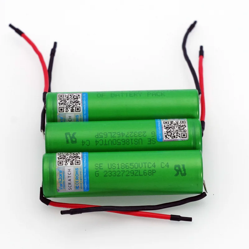 4 шт. VariCore новый 100% оригинальный 3 6 В 18650 US18650VTC4 2100 мАч VTC4 20A 30A перезаряжаемый