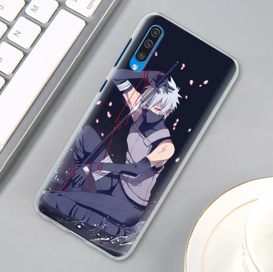 Аниме «Наруто» производства компании "Kakashi" чехол с рисунком из аниме для samsung Galaxy A30 A40 A50 A70 A6 A8 плюс A7 A9 M30 чехол для телефона Coque