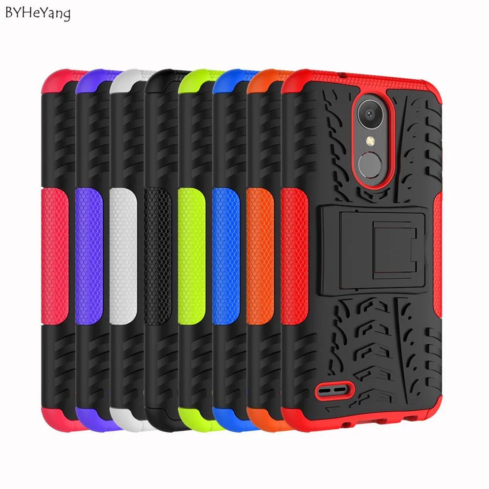 BYHeYang for LG Aristo 2 Case Heavy Duty Armor Hybrid Cover TPU+PC Phone Full Protective For Aristo2 cover |