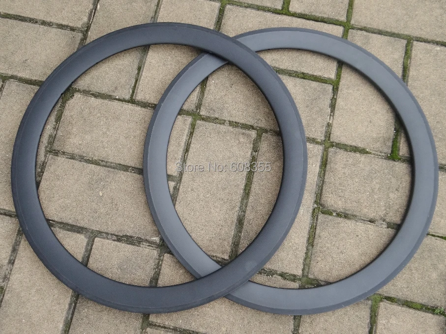 FLX-RIM-T05: углеродный матовый велосипедный дорожный велосипед 700c трубчатый обод