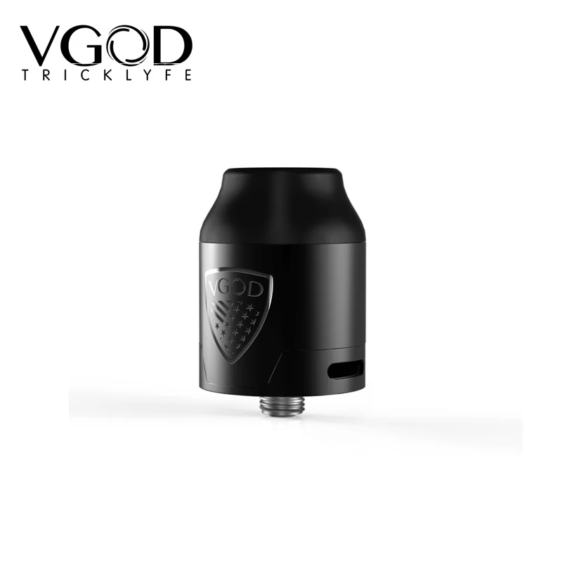 Оригинальный VGOD Elite RDA бак 24 мм распылитель двойной вертикальный пост дизайн