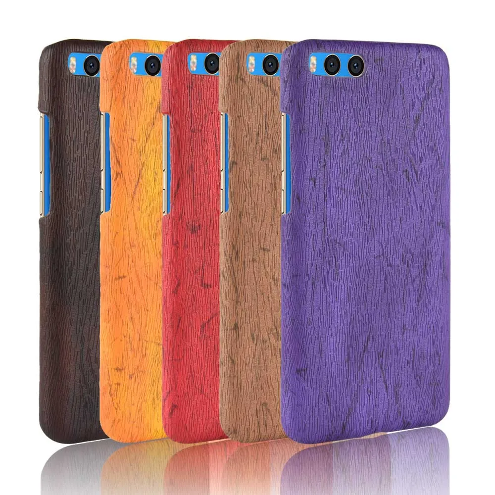 

SUNBIN Case For Xiaomi 6 mi6 MCE16 5.2" Retro wood grain Mobile phone BackCover Phone Protective Case for mi 6