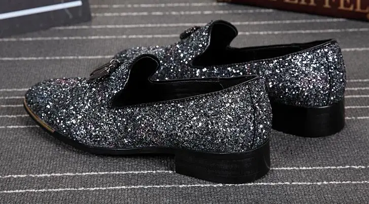 Мужские кожаные туфли ручной работы шнек металл подпись акулий зуб лоферы