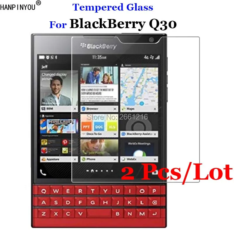 2 шт./лот для BlackBerry Passport Q30 4 5 &quotзакаленное стекло 9H Премиум Защитная пленка