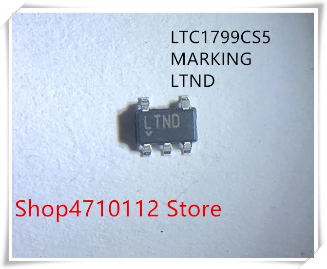 

NEW 10PCS/LOT LTC1799 LTC1799CS5 MARKING LTND SOT23-5 IC