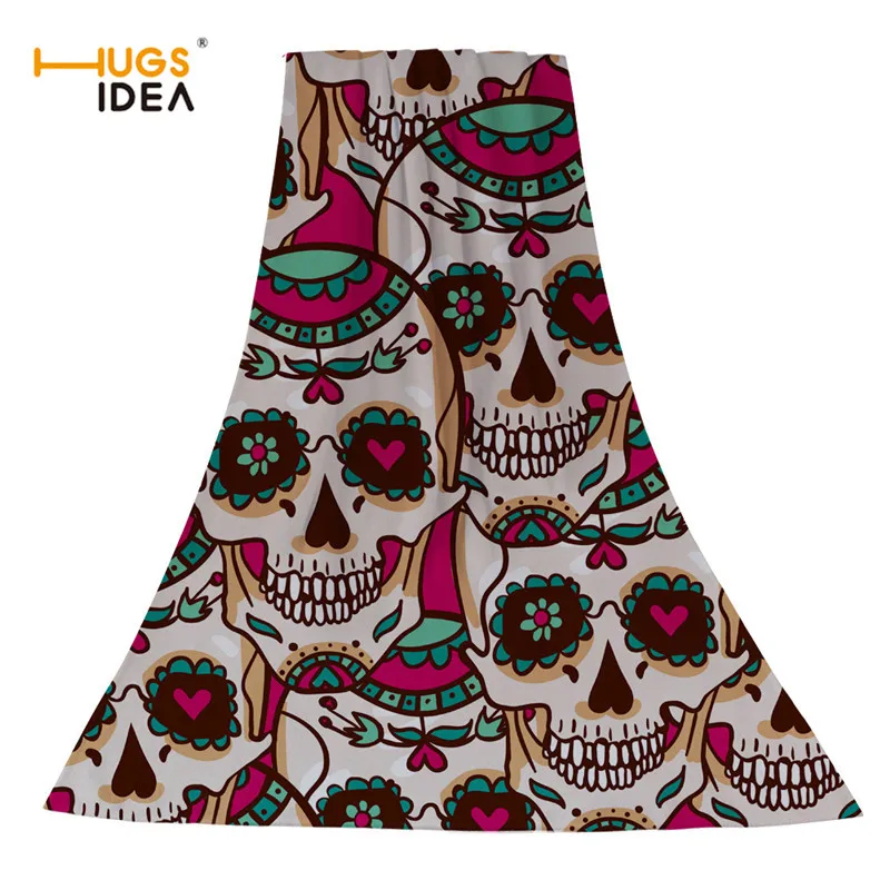 Домашнее текстильное полотенце HUGSIDEA из микрофибры в стиле панк винтажное банное