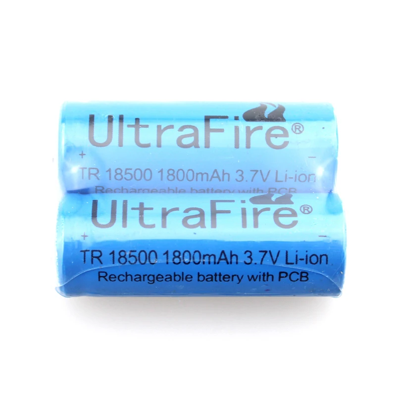 U F LC 18500 1800mAh 3 7 V литий ионный аккумулятор для светодиодного фонарика (1 пара)|source