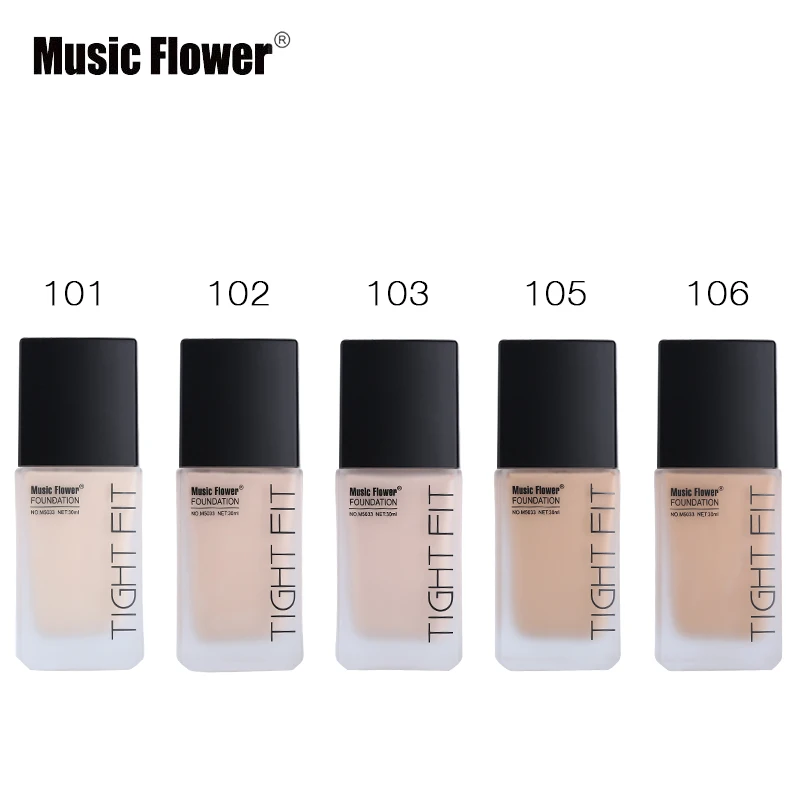 Music Flower брендовая основа для лица плотно прилегающая основа для макияжа лица контроль жирности консилер для щек пор натуральный увлажняющий крем