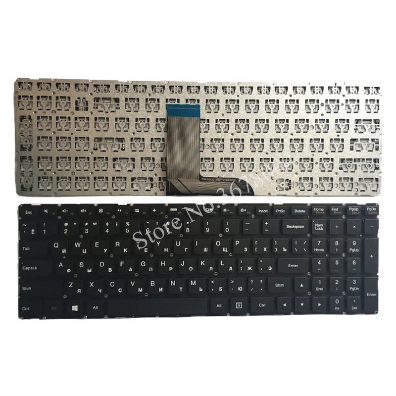 Новая русская клавиатура для ноутбука Lenovo IdeaPad 700 15ISK 15 RU без черной подсветки|laptop