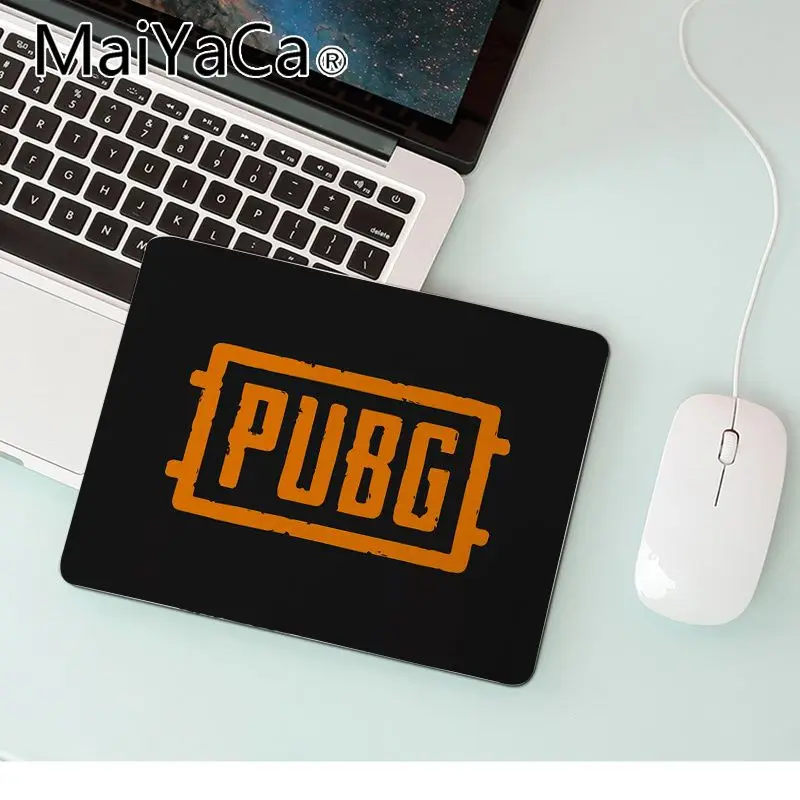 No Lock Edge25x29cm Maiya PUBG высокоскоростной коврик для мыши резиновый ПК компьютерный игровой коврик для мыши - Цвет: No Lock Edge25x29cm