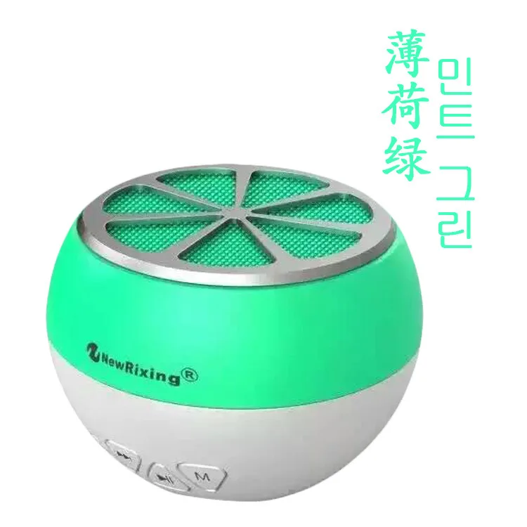 Портативная мини bluetooth колонка в форме лимона беспроводная смарт с поддержкой fm