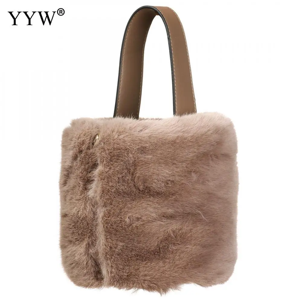 

Роскошные Плюшевые сумочки, женские сумки, дизайнерские ручные сумки с верхней ручкой, мягкие женские милые зимние сумки через плечо, оптов...