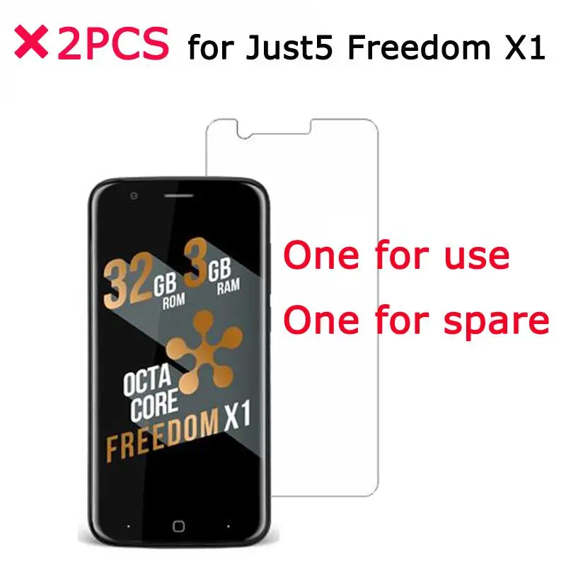 2 шт. Just5 Freedom X1 защитная пленка из закаленного стекла Взрывозащищенный ЖК экран