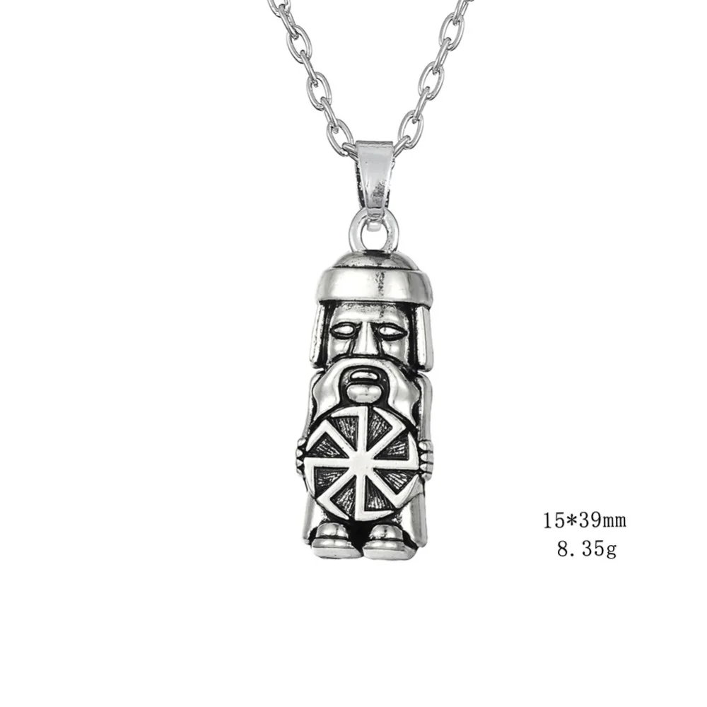 Винтажные славянские бусы Domovoi Greybeard Мужская подвеска амулет талисман|amulet