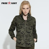 brand new autumn jacket outerwear womens casual camouflage jacket coat hooded plus size military coats and jackets wgs 8611c