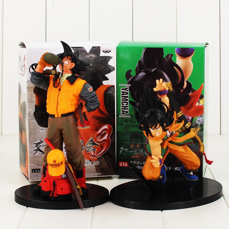2 стиля Dragon Ball Z ПВХ фигурка игрушка питьевая вода Сон Гоку ямча скульптуры большая модель Dragon Ball kentaichi budokai подарок