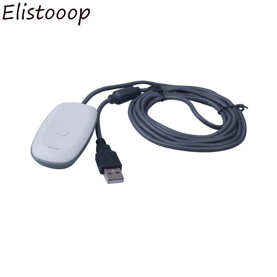 Elistooop Wireless Gaming Receiver for XBOX360 Controller Microsoft Console Gamepad Adapter Windows 7 8 XP | Электроника