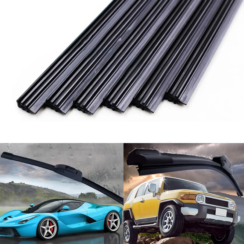 2 шт. автомобильные резиновые универсальные мягкие безрамочные стеклоочиститель