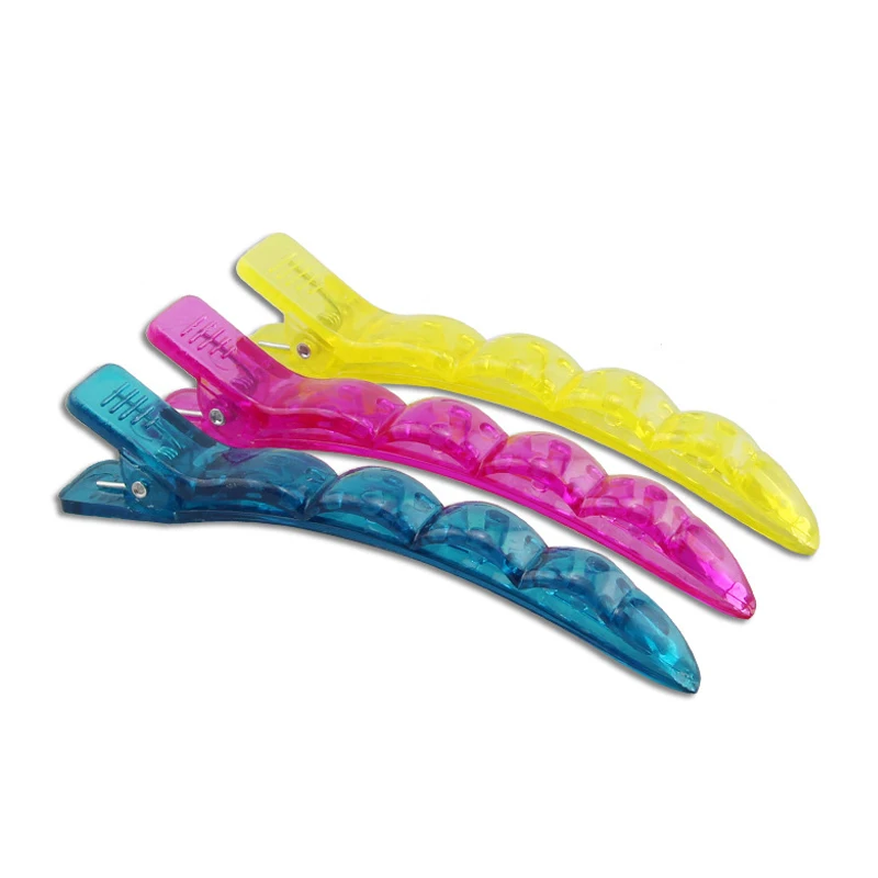 12 шт./компл. Красивая Парикмахерская секция пластиковые заколки для волос с