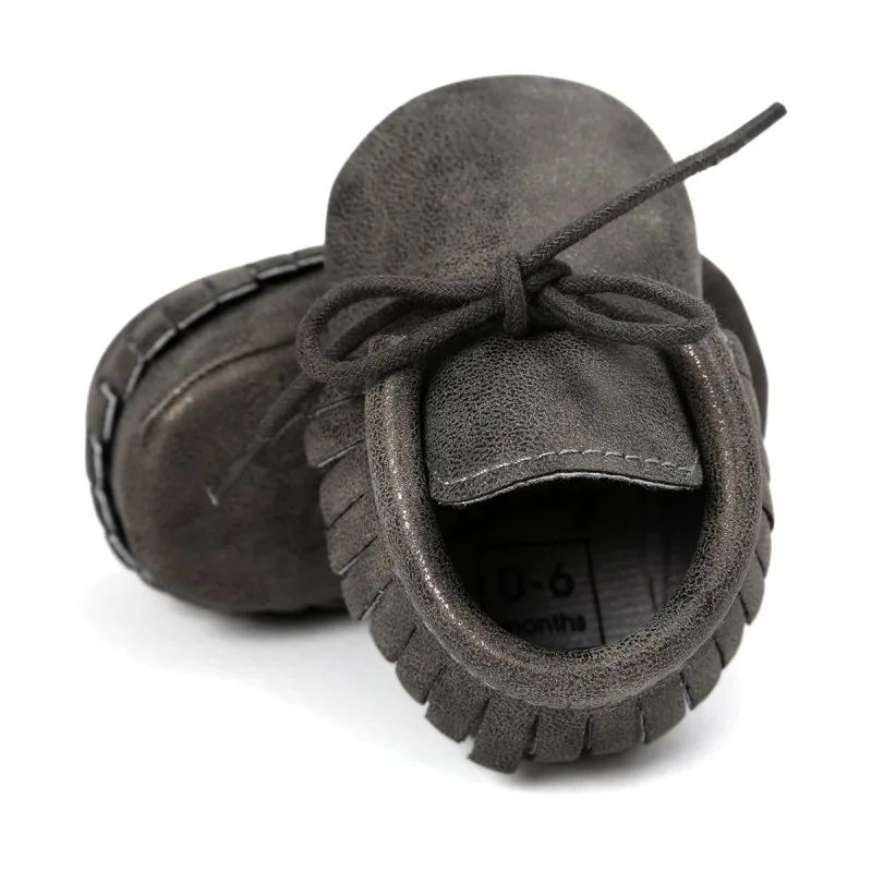 

Autumn/Spring Baby Shoes Newborn Boys Girls PU Leather Sequin First Walkers Baby Shoes 0-18M