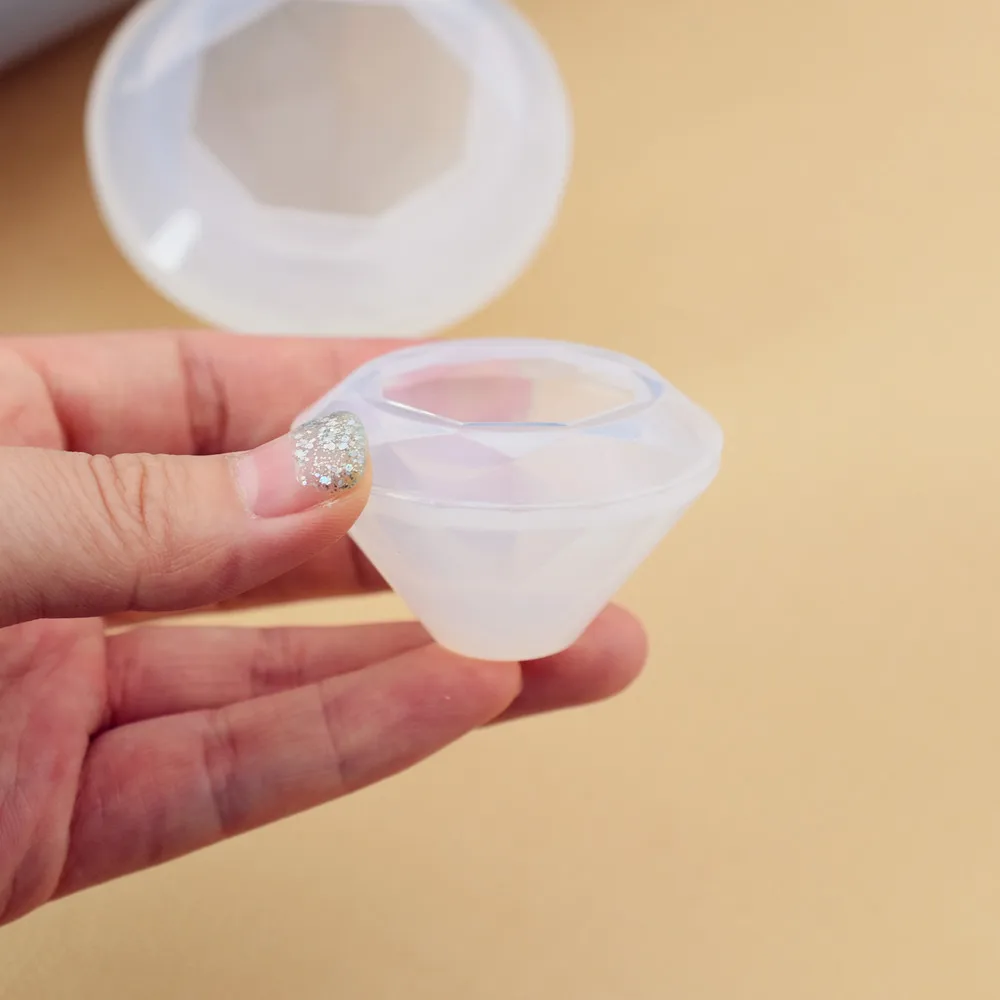 Силиконовые формы Алмазная форма Подвески Подвеска Смола силиконовая ручной