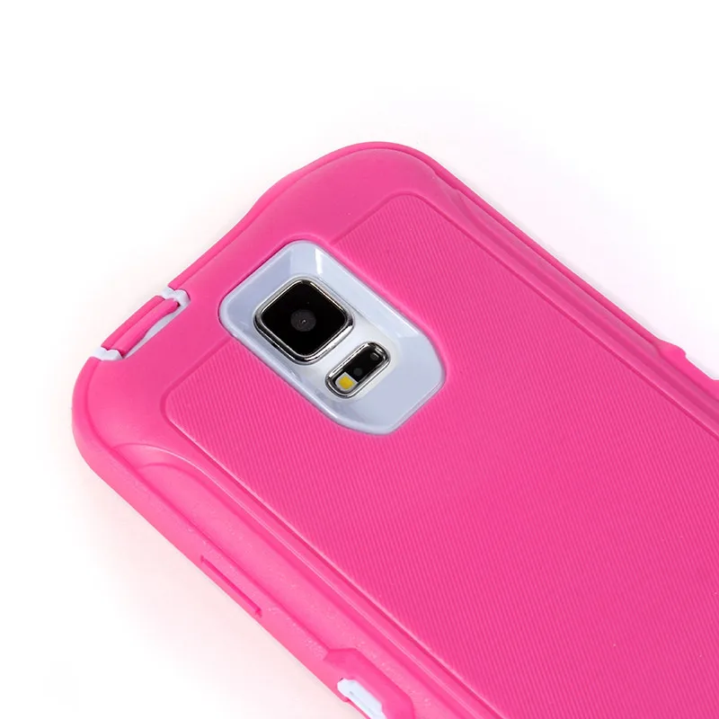 Противоударный панцирь робот Твердый PC чехол для samsung Galaxy S5 защита на 360 градусов вращающийся Задний зажим для защиты экрана Зажим для ремня