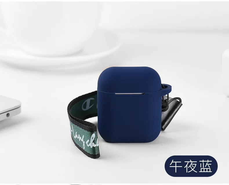 Силиконовый чехол для Airpods противоударный чехол для гарнитура для Airpods чехол s Air Pods чехол