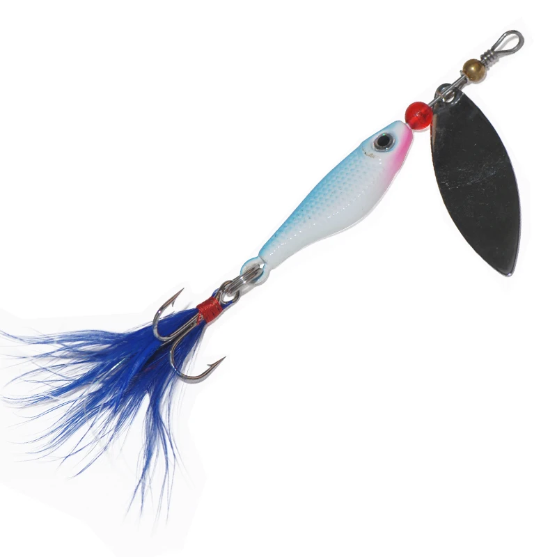 Рыболовные приманки 65 мм 10 г Ложка Металл блесна для рыбалки джиг рыболовные
