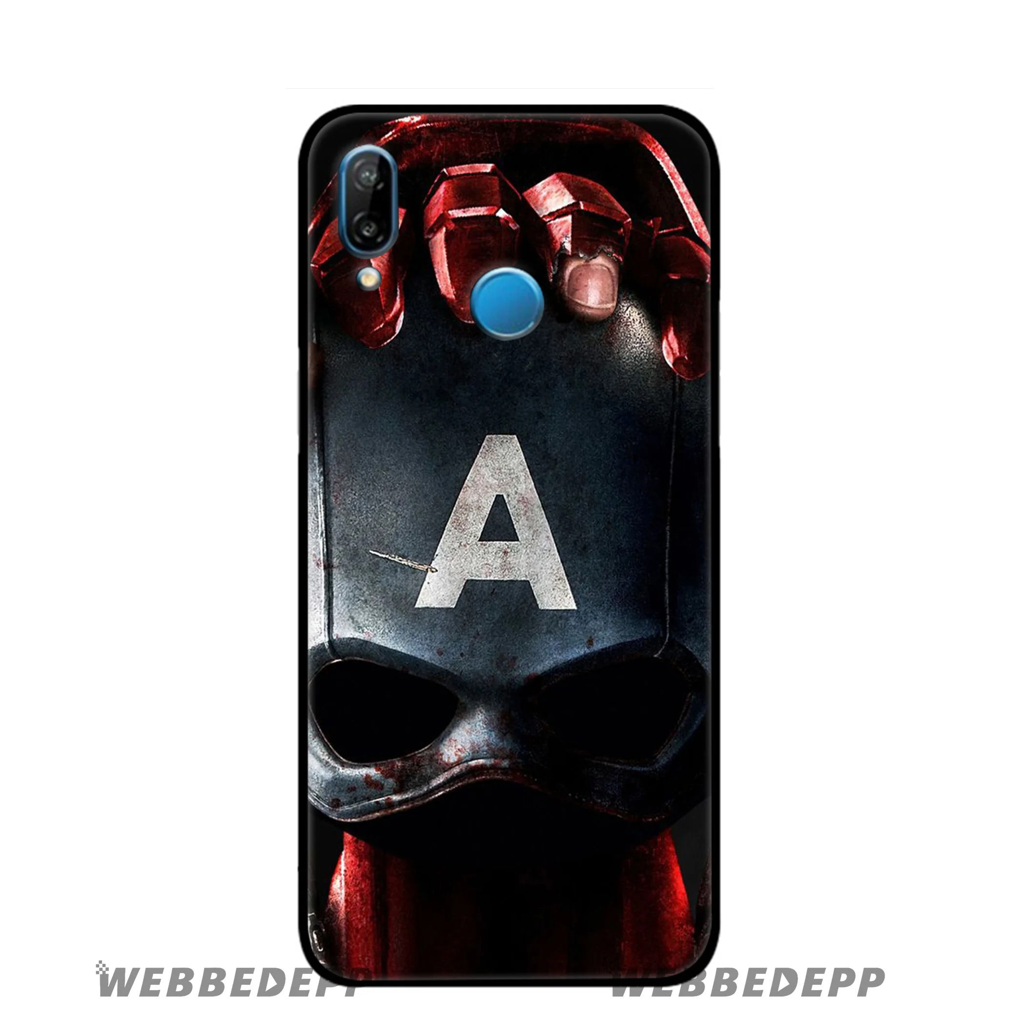 Мягкий чехол с Мстителями Марвел Капитан Америка для huawei P30 P20 Pro P10 P9 Lite P Smart и Nova 3 3i Y9 - Цвет: 6