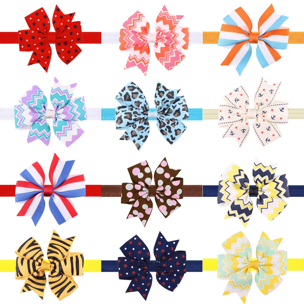 1 шт. Галстук-бабочка с принтом Майя Степана Повязка на голову для девочек