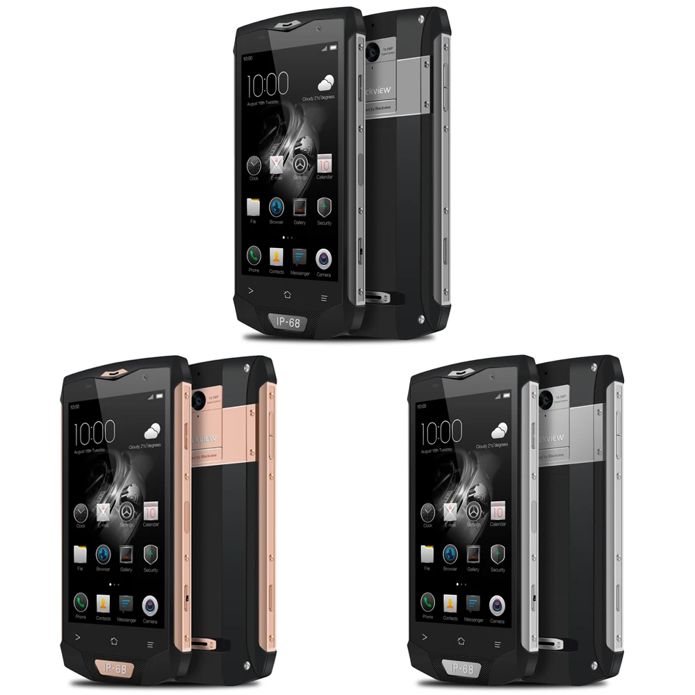 Blackview BV8000 Pro IP68 водонепроницаемый смартфон 6 ГБ + 64 Восьмиядерный Android 7 0 5 &quotFHD