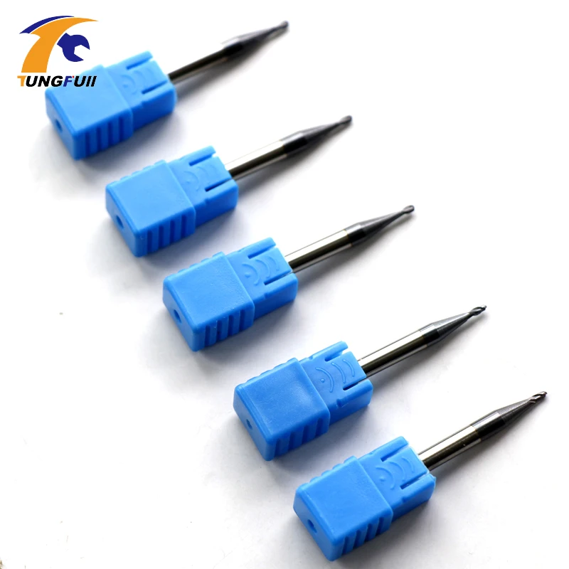 В наличии 5 шт. RADIUS 0.5 HRC45 R0.5 Вольфрам карбида сферическим концом фрезерные машины