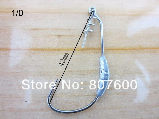 Basslegend-крючок с приманкой уверены поймать офсетная печать хвостовик крючок под