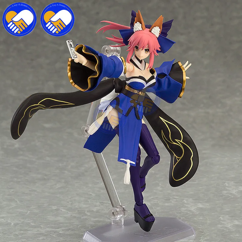 Новое поступление Fate/EXTRA Caster Figma 304 Fate EXTRA tamamo no Mae Fox Girl BJD ПВХ фигурка игрушки 14 см с