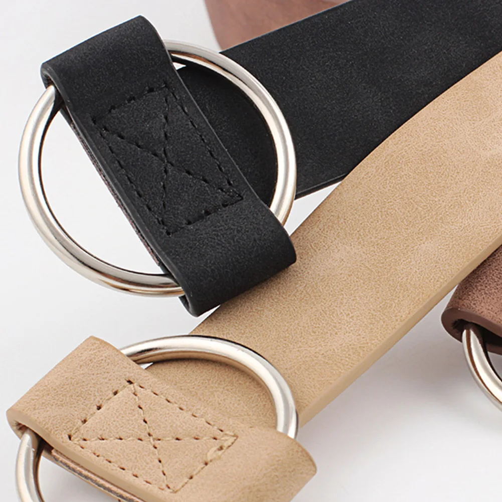 Ceinture женский ремень декоративный широкий джинсы модный однотонный пояс все платья эластичный кожаный ремень Повседневная круглая пряжка