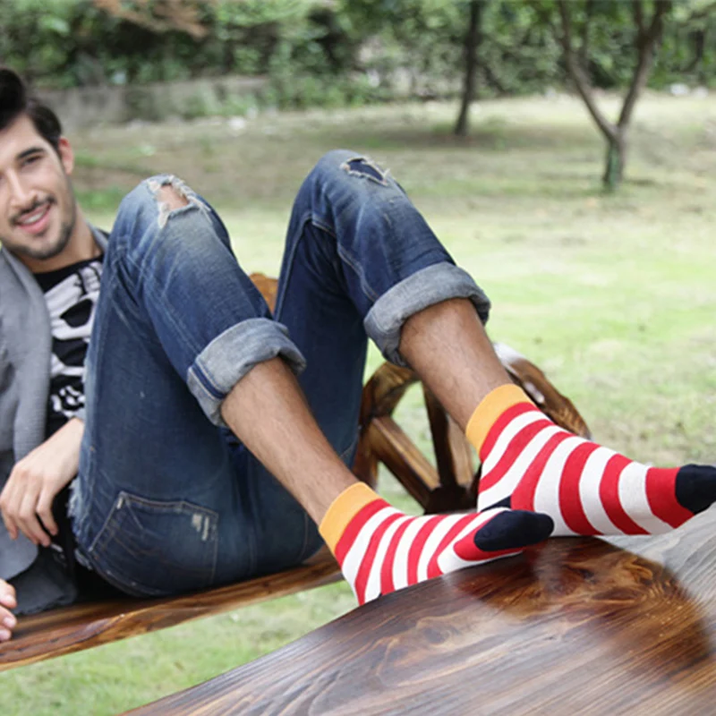 Носки мужские х/б в горошек 10 цветов | Мужская одежда