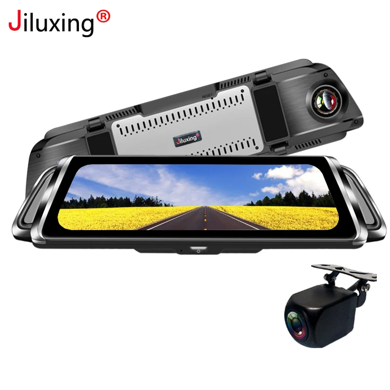 Зеркало видеорегистратор Jiluxing M901S FHD 1080P два объектива|Видеорегистраторы| |