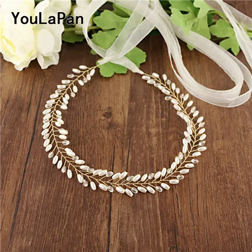 Ivory organza YouLaPan SH46-G модный пояс невесты жемчужный дешевый бисерный пояс невесты Хрустальный Пояс к свадебному платью для Свадебная лента пояс для женщин - Цвет: Ivory organza