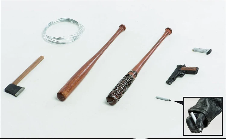 Коллекция 1/6, полный набор, Ходячие мертвецы, Negan, 12 дюймов, Набор фигурок, 30,5 см, модель для фанатов, подарки
