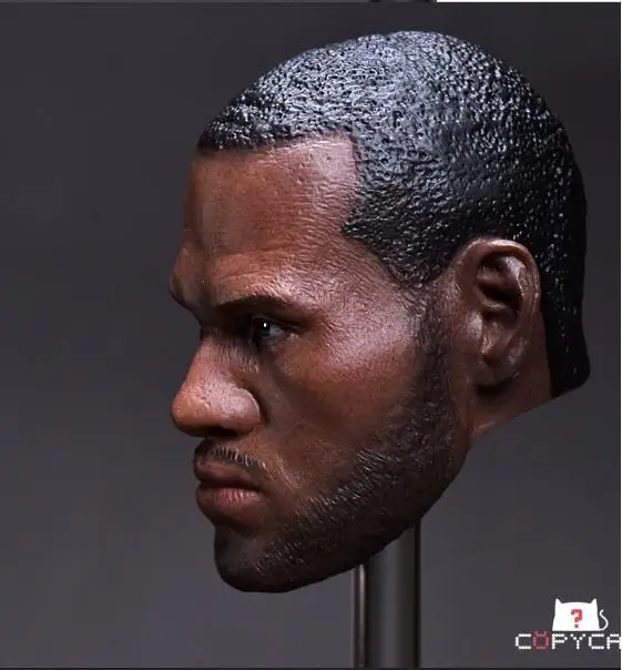 1/6 Head Sculpt For LeBrown James Copycat Rage Ver. With Band | Игрушки и хобби