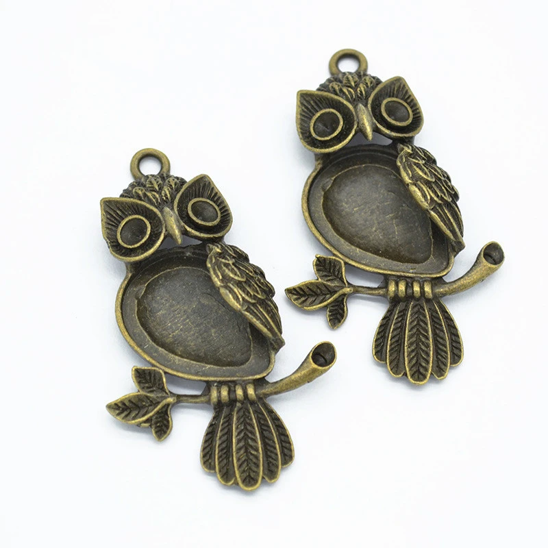 Подвески Совы для изготовления ювелирных изделий сделай сам подвески серьги