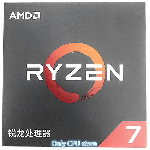 Процессор AMD Ryzen 7 2700 R7 2700 3,2 ГГц, Восьмиядерный процессор Sinteen Thread, 65 Вт, разъем AM4
